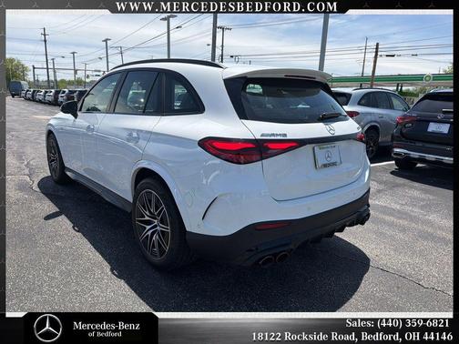 White 2026 Mercedes-Benz AMG GLC 43 4MATIC