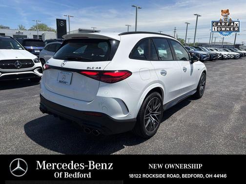 White 2026 Mercedes-Benz AMG GLC 43 4MATIC