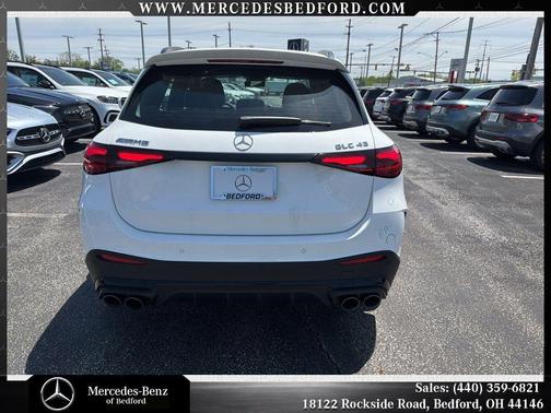 White 2026 Mercedes-Benz AMG GLC 43 4MATIC