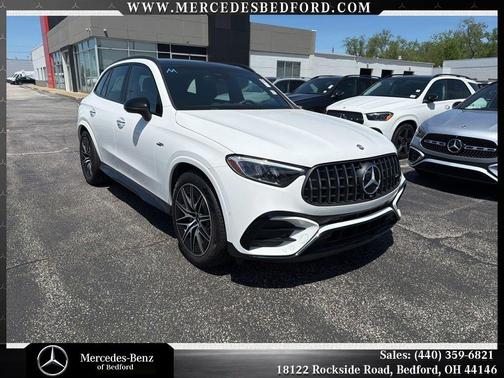 White 2026 Mercedes-Benz AMG GLC 43 4MATIC