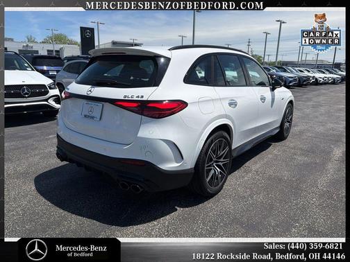 White 2026 Mercedes-Benz AMG GLC 43 4MATIC