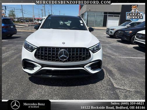 White 2026 Mercedes-Benz AMG GLC 43 4MATIC