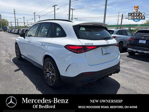 White 2026 Mercedes-Benz AMG GLC 43 4MATIC