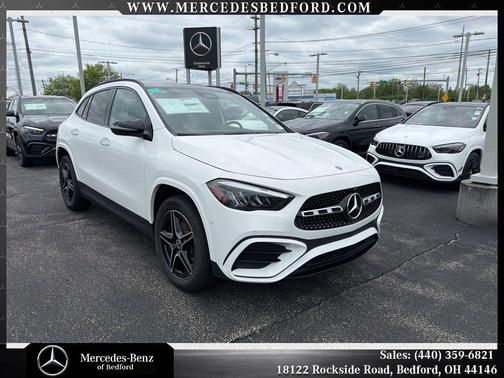 Polar White 2026 Mercedes-Benz GLA 250 4MATIC