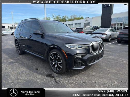 Carbon Black Metallic 2020 BMW X7 xDrive40i
