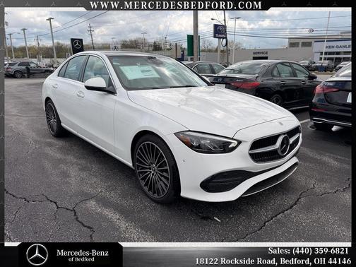Polar White 2026 Mercedes-Benz C-Class C 300 4MATIC