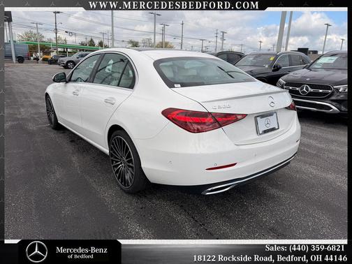Polar White 2026 Mercedes-Benz C-Class C 300 4MATIC