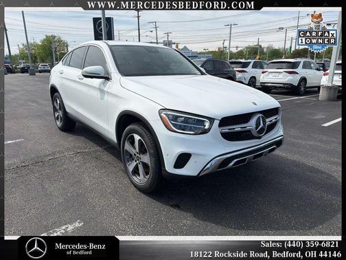 Polar White 2023 Mercedes-Benz GLC 300 4MATIC Coupe