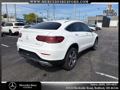 Polar White 2023 Mercedes-Benz GLC 300 4MATIC Coupe