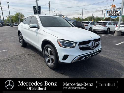 Polar White 2023 Mercedes-Benz GLC 300 4MATIC Coupe