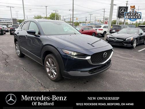 Deep Crystal Blue Mica 2023 Mazda CX-30 2.5 S Premium Package