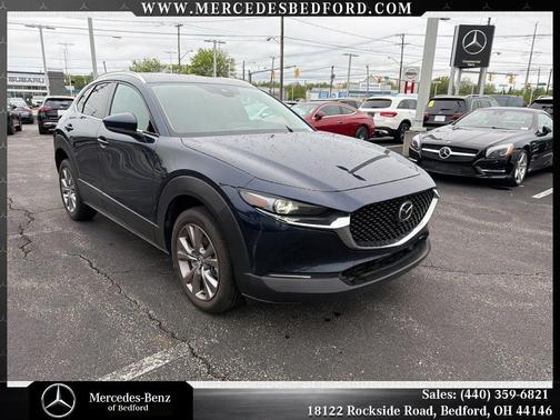 Deep Crystal Blue Mica 2023 Mazda CX-30 2.5 S Premium Package