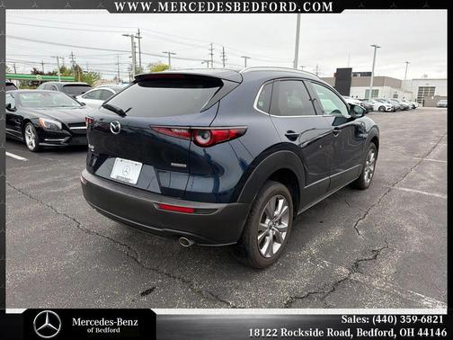 Deep Crystal Blue Mica 2023 Mazda CX-30 2.5 S Premium Package