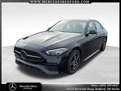 Black 2026 Mercedes-Benz C-Class C 300 4MATIC