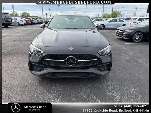 Black 2026 Mercedes-Benz C-Class C 300 4MATIC