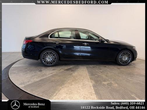 Black 2023 Mercedes-Benz C-Class C 300 4MATIC