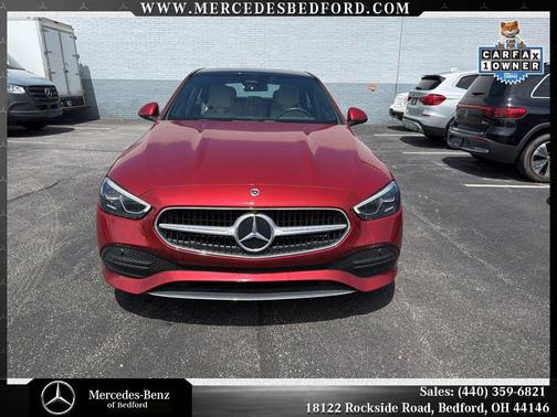 MANUFAKTUR Cardinal Red Metallic 2023 Mercedes-Benz C-Class C 300 4MATIC