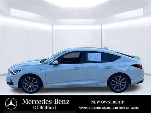 Platinum White Pearl 2025 Acura Integra A-SPEC Technology