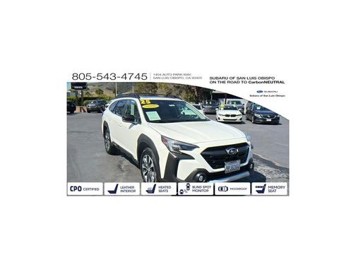 Crystal White Pearl 2025 Subaru Outback Limited