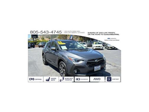 Magnetite Gray Metallic 2024 Subaru Crosstrek Premium