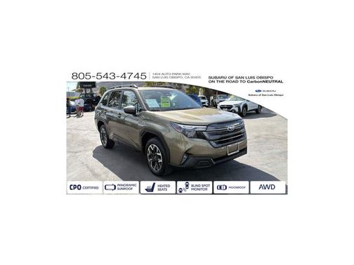 Autumn Green Metallic 2025 Subaru Forester Premium