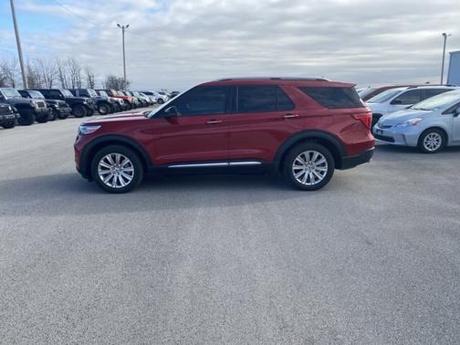 RAPID RED MET TINTED CC 2023 Ford Explorer LIMITED