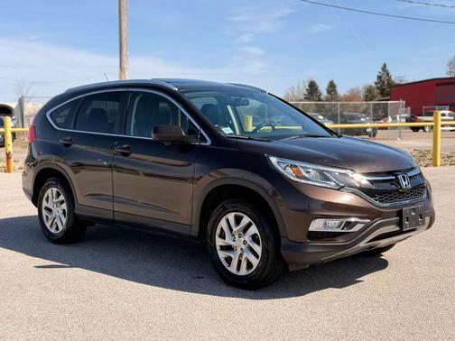 Gray 2015 Honda CR-V EX-L