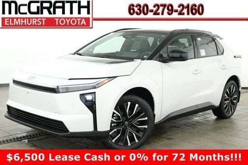 Wind Chill Pearl w/Midnight Black Metallic Roof 2026 Toyota bZ Limited