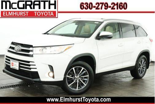 Blizzard Pearl 2019 Toyota Highlander XLE