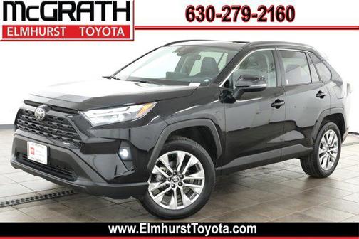Midnight Black Metallic 2025 Toyota RAV4 XLE Premium