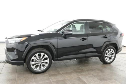 Midnight Black Metallic 2025 Toyota RAV4 XLE Premium