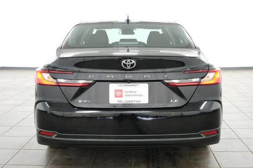 Midnight Black Metallic 2025 Toyota Camry LE