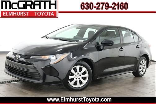 Midnight Black Metallic 2024 Toyota Corolla LE