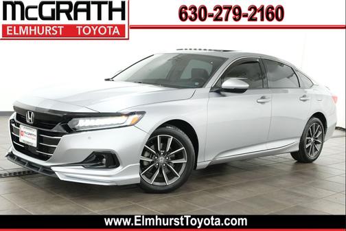 Lunar Silver Metallic 2022 Honda Accord EX-L 1.5T