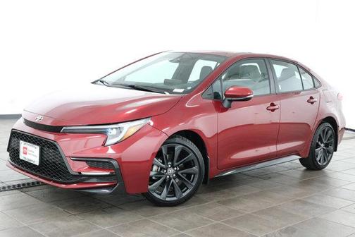 Ruby Flare Pearl 2023 Toyota Corolla SE