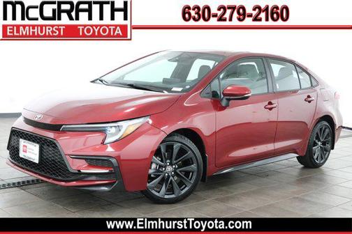 Ruby Flare Pearl 2023 Toyota Corolla SE