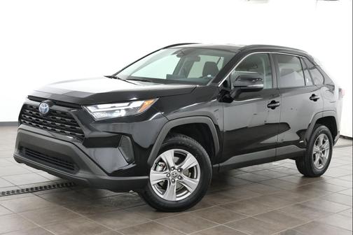 Midnight Black Metallic 2024 Toyota RAV4 Hybrid SE