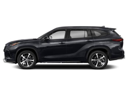 Midnight Black Metallic 2021 Toyota Highlander XSE
