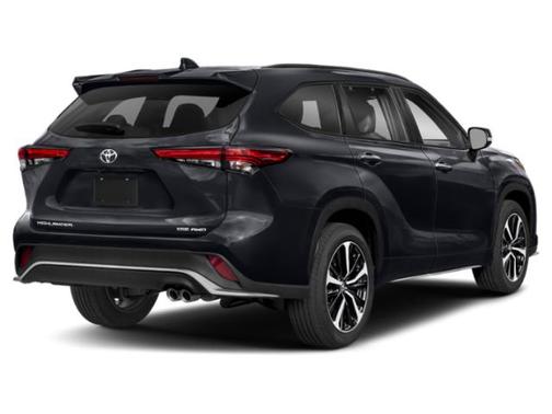 Midnight Black Metallic 2021 Toyota Highlander XSE