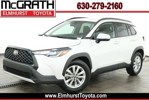 Wind Chill Pearl 2024 Toyota Corolla Cross LE