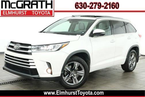 Blizzard Pearl 2018 Toyota Highlander Limited Platinum