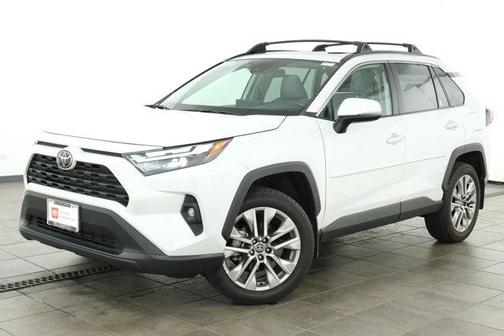 Wind Chill Pearl 2025 Toyota RAV4 XLE Premium