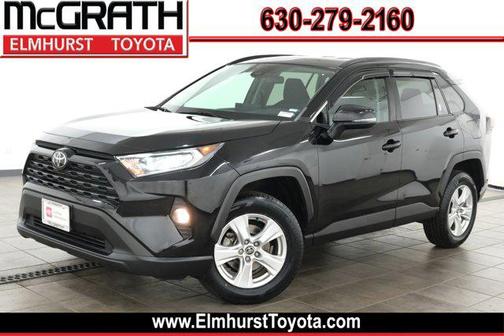 Midnight Black Metallic 2021 Toyota RAV4 XLE