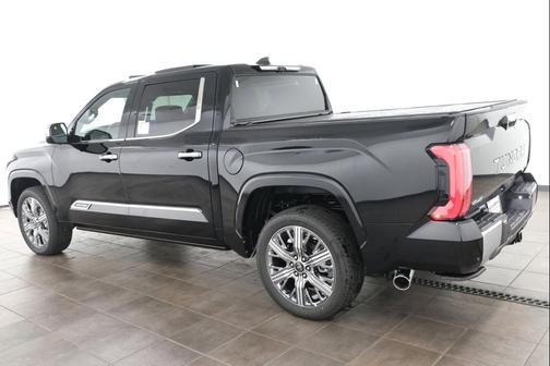 Midnight Black Metallic 2026 Toyota Tundra Hybrid Capstone