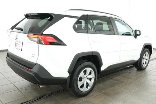 Super White 2020 Toyota RAV4 LE