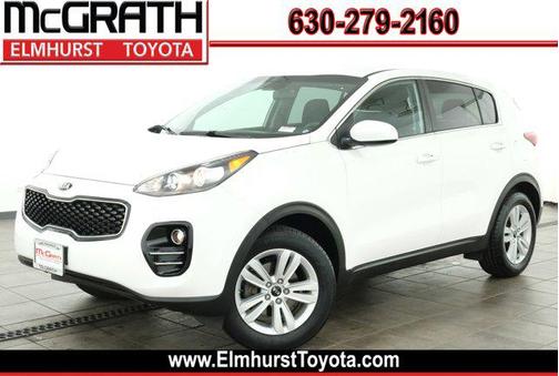 Clear White 2018 Kia Sportage LX