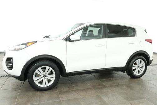 Clear White 2018 Kia Sportage LX