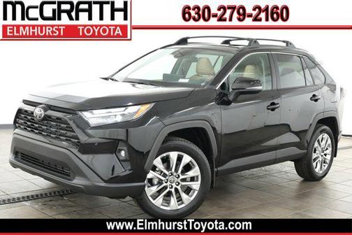 Midnight Black Metallic 2025 Toyota RAV4 XLE Premium