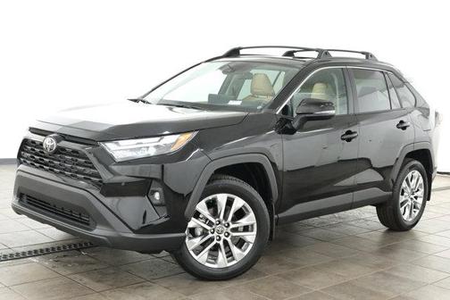 Midnight Black Metallic 2025 Toyota RAV4 XLE Premium