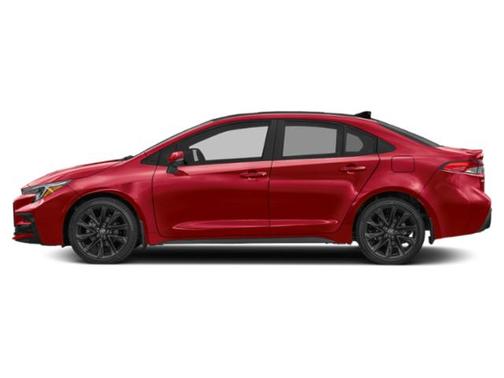 Ruby Flare Pearl/Midnight Black Metallic 2026 Toyota Corolla SE